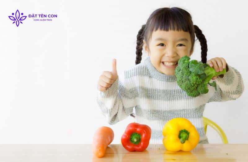 Những cái tên ở nhà cho bé gái theo các loại trái cây rau củ