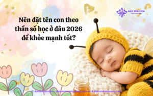 Nên đặt tên con theo thần số học ở đâu 2026 để khỏe mạnh tốt