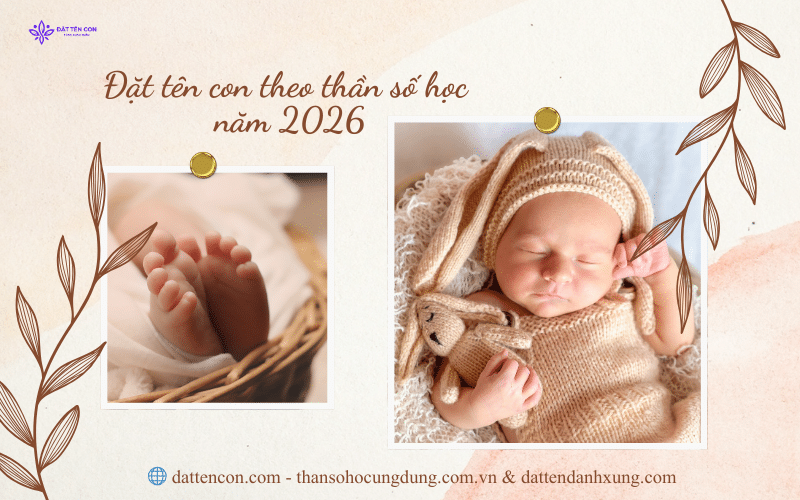 Đặt tên con theo thần số học