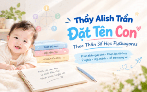Thầy Alish Trần đặt tên con
