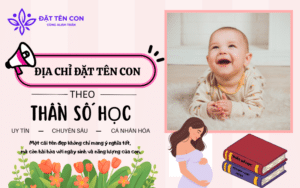 Địa chỉ đặt tên con theo thần số học