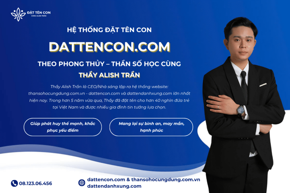 App đặt tên con theo Thần số học